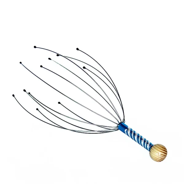 Octopus Head Massager Scratching Scalp Relaxation Relief Body Massager Scratcher Relieves Tension Health Care Tools Random - Image 10