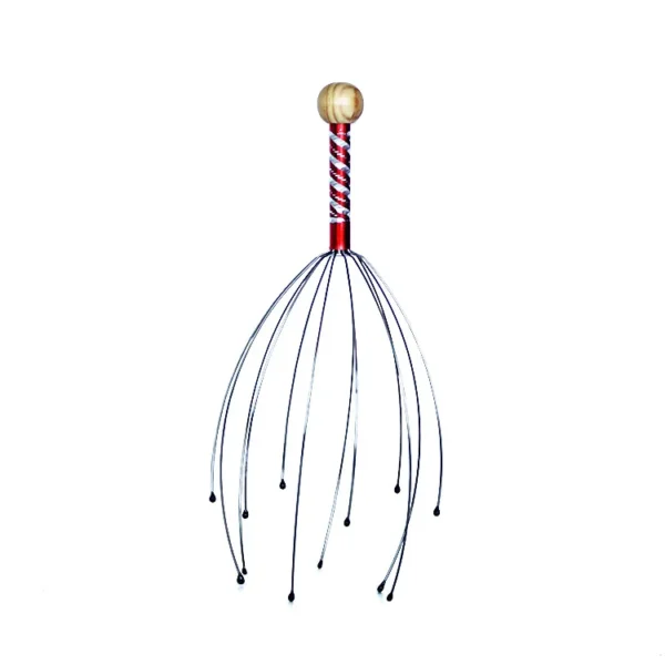 Octopus Head Massager Scratching Scalp Relaxation Relief Body Massager Scratcher Relieves Tension Health Care Tools Random - Image 11