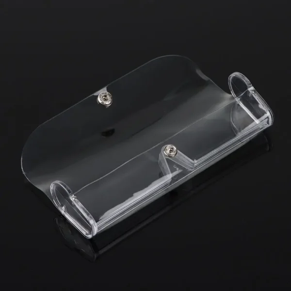 Women Transparent Waterproof Glasses Box Eyeglasses Case Plastic Glasses Holder - Image 4