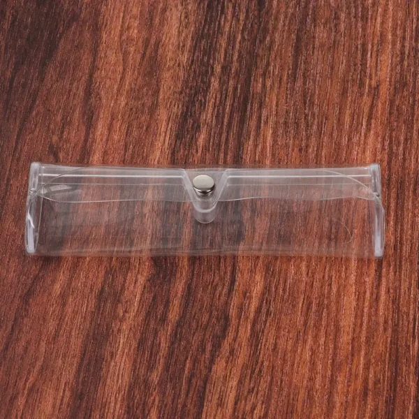 Women Transparent Waterproof Glasses Box Eyeglasses Case Plastic Glasses Holder - Image 9