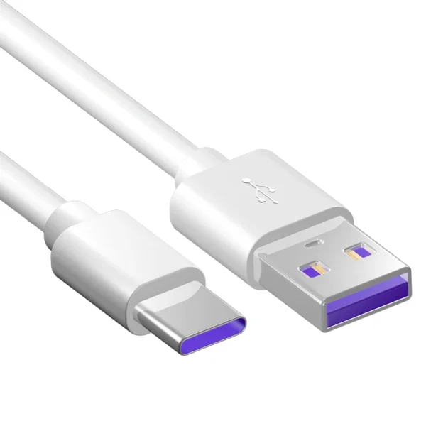 AUFU Super Fast Charge Cable for Huawei P30 Pro 5A USB Type C Cable Type-C Cable for Huawei P20 Pro Mate 20 Pro Mate 10 Pro P10 - Image 7