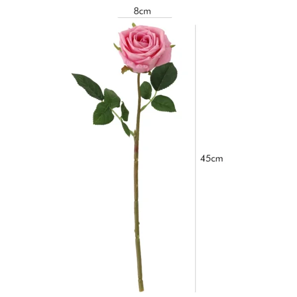 High-grade Hand Feel Moisturizing Rose Flower Wedding Home Decoration Real Touch Roses Artificial Flowers Valentine's Day Gift - Image 11