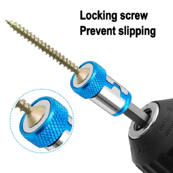 Universal 1 PCS Magnetic Ring Alloy Magnetic Ring Screwdriver Bits Anti-corrosion Strong Magnetizer Drill Bit Magnetic Ring - Image 5