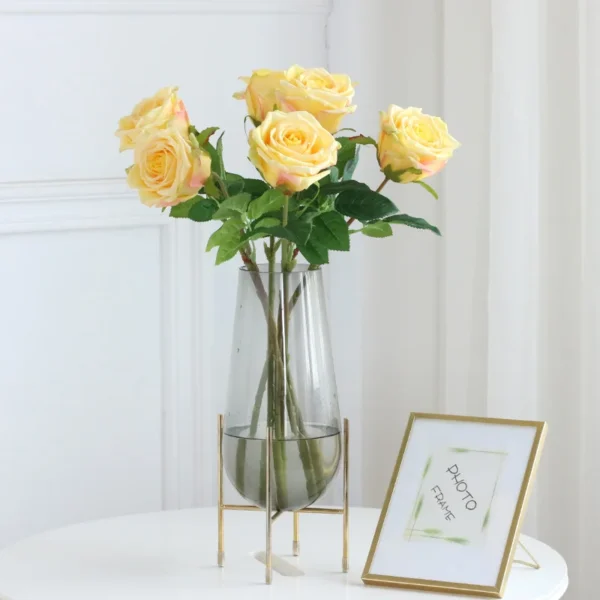 High-grade Hand Feel Moisturizing Rose Flower Wedding Home Decoration Real Touch Roses Artificial Flowers Valentine's Day Gift - Image 15