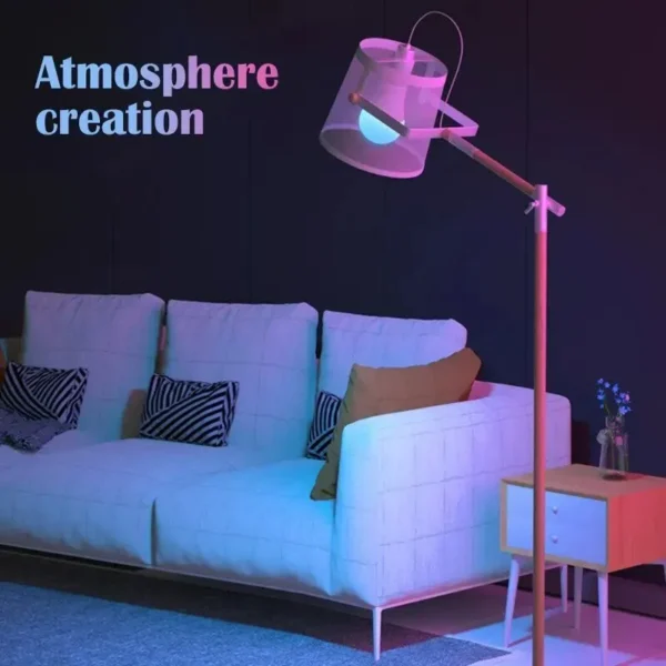 16 Colors RGB Bulb LED Multicolor Bulb E27 220V Household Lighting Dimmable 24 Key Remote Control Smart Lamp Atmosphere Light - Image 2