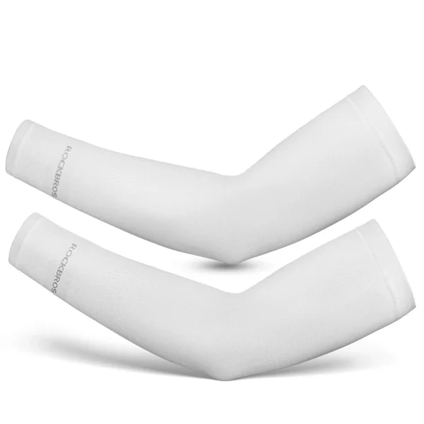 ROCKBROS Ice Silk Bicycle Sleeves Summer Breathable Cycling Arm Protection Outdoor Sun UV Protect Sports MTB Road Bike Sleeves - Image 13
