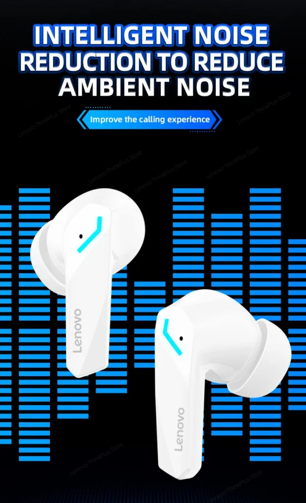 Lenovo GM2 Pro Gaming Earphones Bluetooth 5.3 Sport Headset Dual Mode HD Call Noise Reduction Earbuds with Mic For iPhone 2024 - Image 26