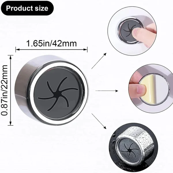 3PCS Non Punching Dishwashing Cloth Storage Clip Dishcloth Clip Kitchen Household Gloves Hook Towel Rack Hole Clip Wall Hanging - Image 5