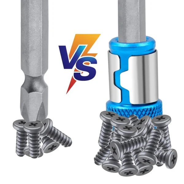 1pc Magnetic Screw Ring Bit Magnetizer Ring Metal Magnetizer Screw, Removable For 1/4 Inch/6.35mm Hex Screwdriver And Power Bits - Image 13