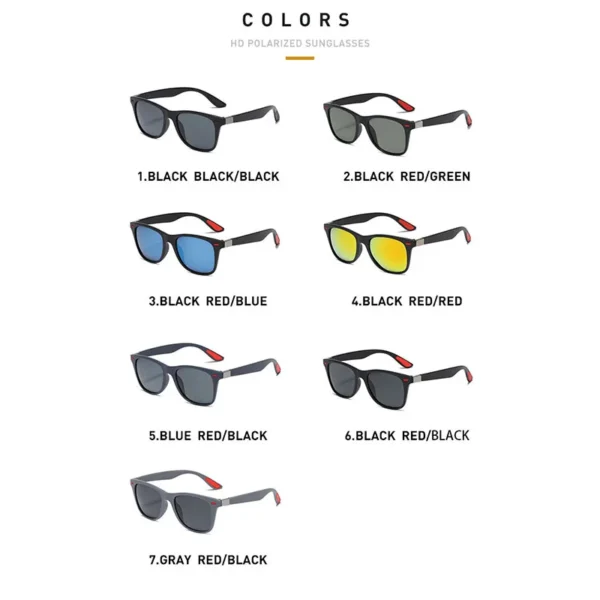 Night Vision Glasses PC Frame Polarized Sunglasses Men Outdoor Sport Sun Glasses Day Night Vision Driver Night Glasses Goggles - Image 18