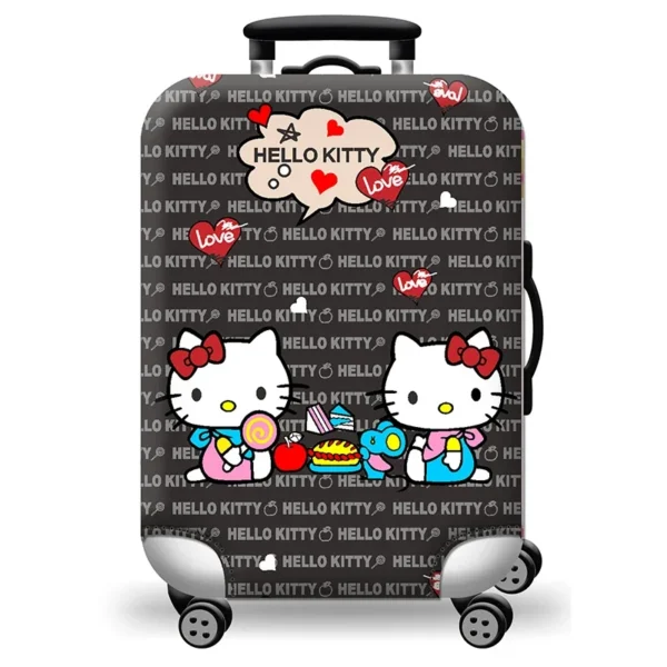 Hello Kitty Travel Suitcase Dust Cover Cute Women Luggage Protective Cover for 18-30 Inch Trolley Case Dust Cover Accessories - Image 5
