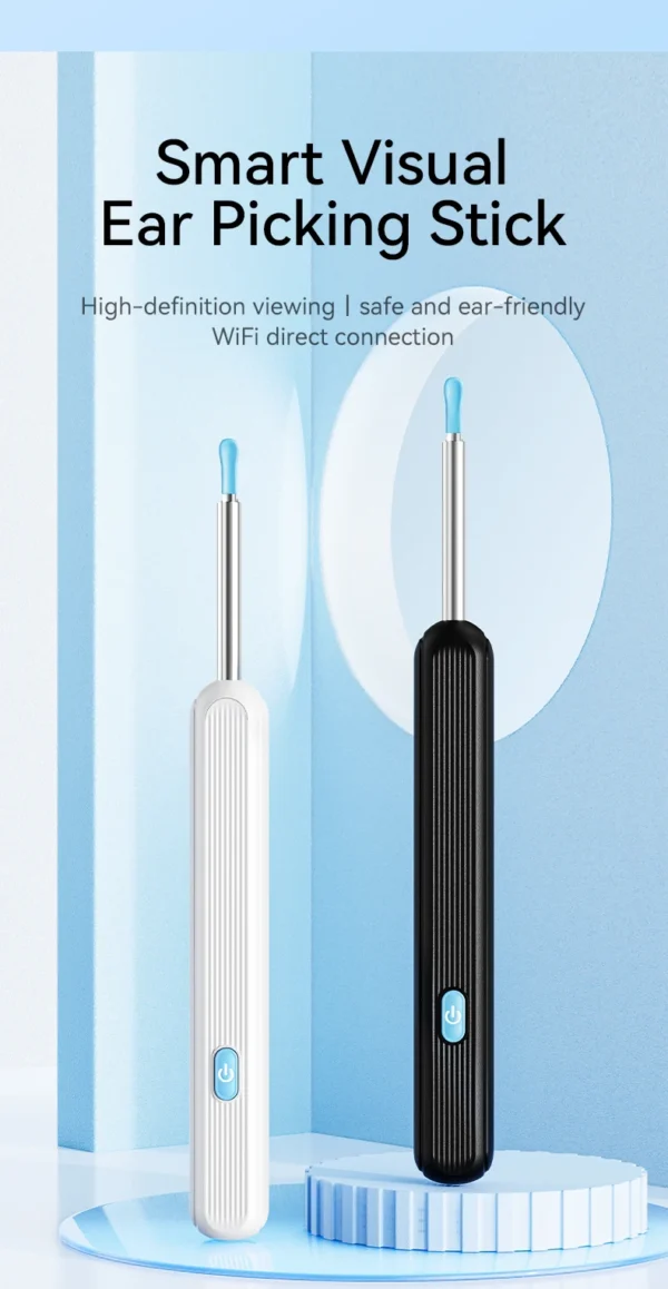 Visual Ear Wax Cleaner with Camera Safe Earwax Removal Endoscope with 5M Camera Luminous Otoscope Ear Cleaning Tools Ear Care - Image 9