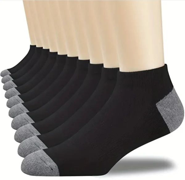 10pairs Breathable Cotton Sports Stockings Men Bamboo Fiber Autumn and Winter Men Socks Sweat Absorption Deodorant Business Sox - Image 20