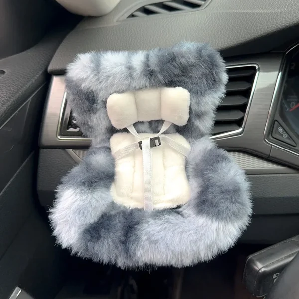 15-17cm doll Seat  Labubu carseat Safety Seat Cute Doll Air Outlet Aromatherapy decoration high-grade Car Interior Decoration - Image 18