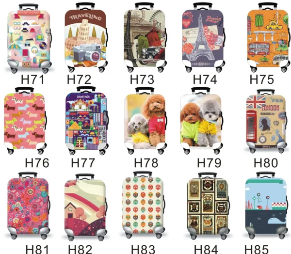 Hello Kitty Travel Suitcase Dust Cover Cute Women Luggage Protective Cover for 18-30 Inch Trolley Case Dust Cover Accessories - Image 25