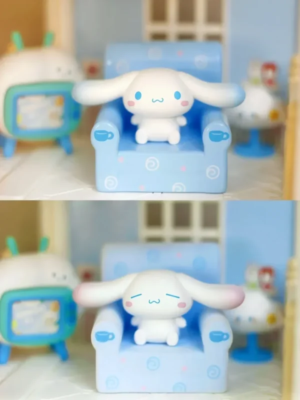 Sanrio Sitting Doll Series Blind Box Cute Sofa Cinnamoroll Hello Kitty Kuromi Mymelody Pachacco Mystery Box Kid Toy SurpriseGift - Image 24