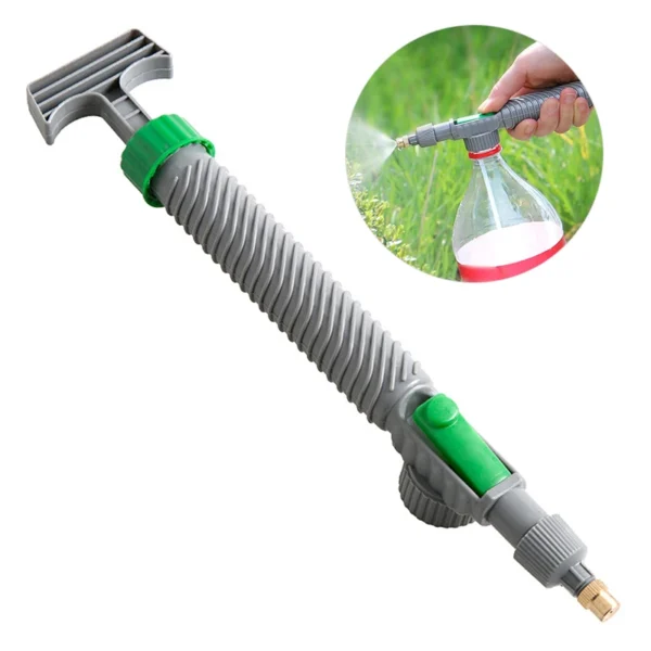 High Pressure Air Pump Manual Sprayer Adjustable Drink Bottle Spray Head Nozzle Garden Watering Tool Sprayer Agriculture Tools - Image 7