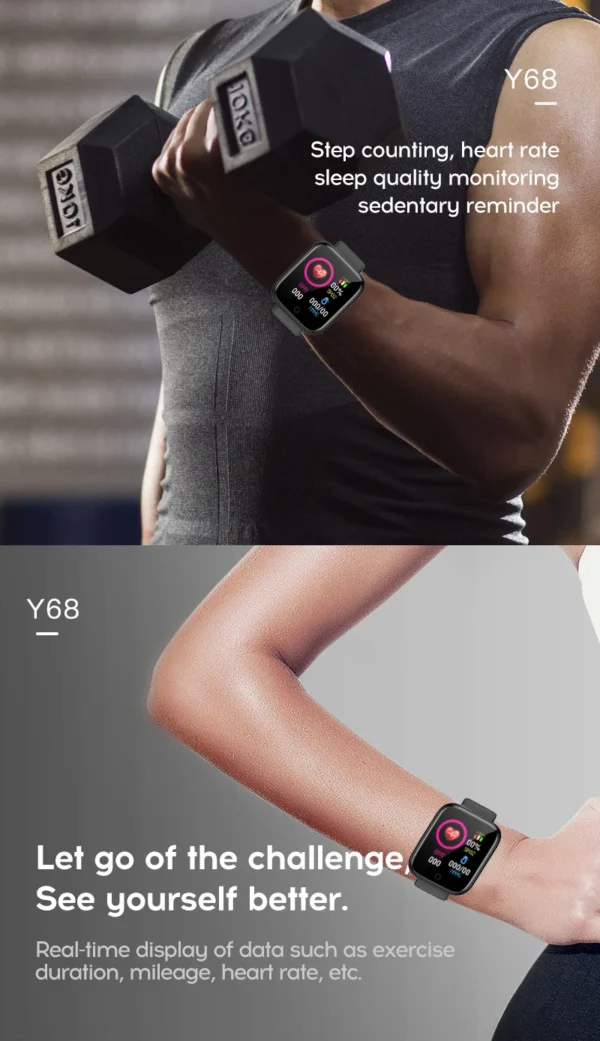 Smart Watch For Women Men Wristwatch Bluetooth Connected Phone Player Music Fitness Sport Bracelet Sleep Monitor Digital Watches - Image 27