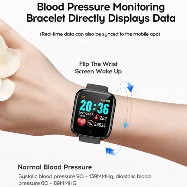 Smart Watch For Women Men Wristwatch Bluetooth Connected Phone Player Music Fitness Sport Bracelet Sleep Monitor Digital Watches - Image 18