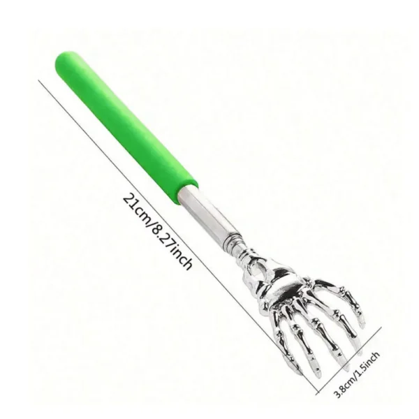 Portable Extendable Back Scratcher Stainless Steel Telescoping Back Scratcher for Both Human and Pets Extendable Back Massager - Image 9