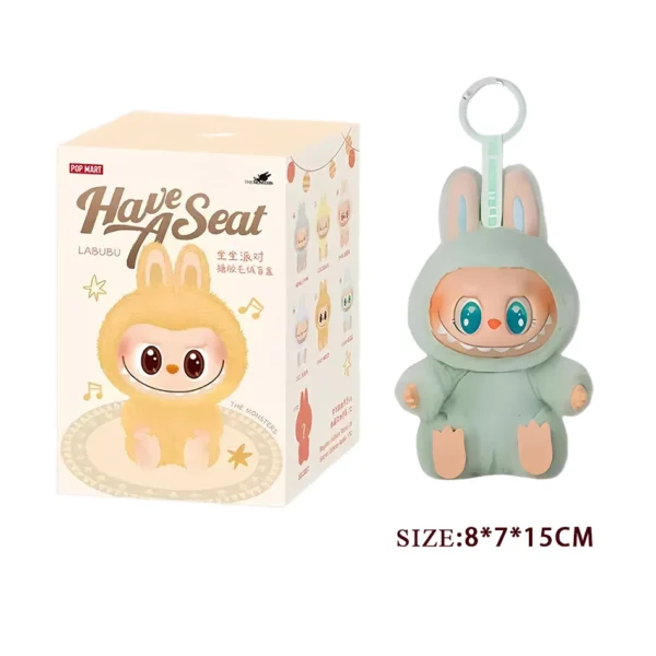 Cute Labubu The Monsters Box Toys Exciting Macaron Vinyl Face Mystery Boxes Mokoko Keychain for Birthday Christmas Gifts - Image 11