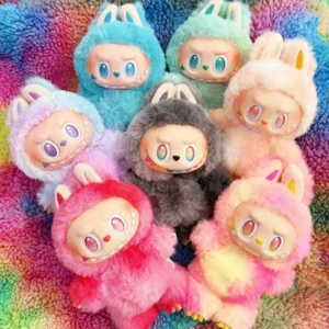2025 Labubu Doll Anime Doll 100% Original Labubu V3 Blind Box Dacheng Energy Monster Pendant Action Doll Genuine Edition