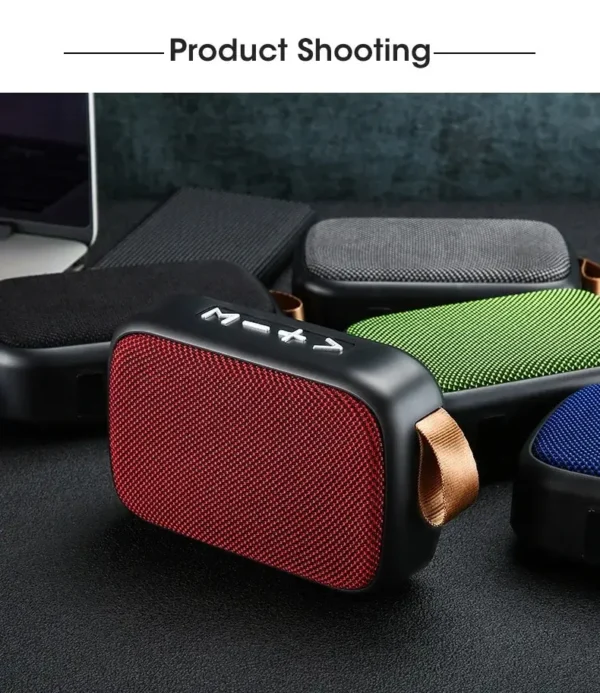 New Wireless  Speaker Outdoor Portable Subwoofer Mini Speaker Home Cloth Card Speaker - Image 12