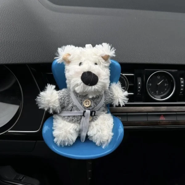 15-17cm doll Seat  Labubu carseat Safety Seat Cute Doll Air Outlet Aromatherapy decoration high-grade Car Interior Decoration - Image 37