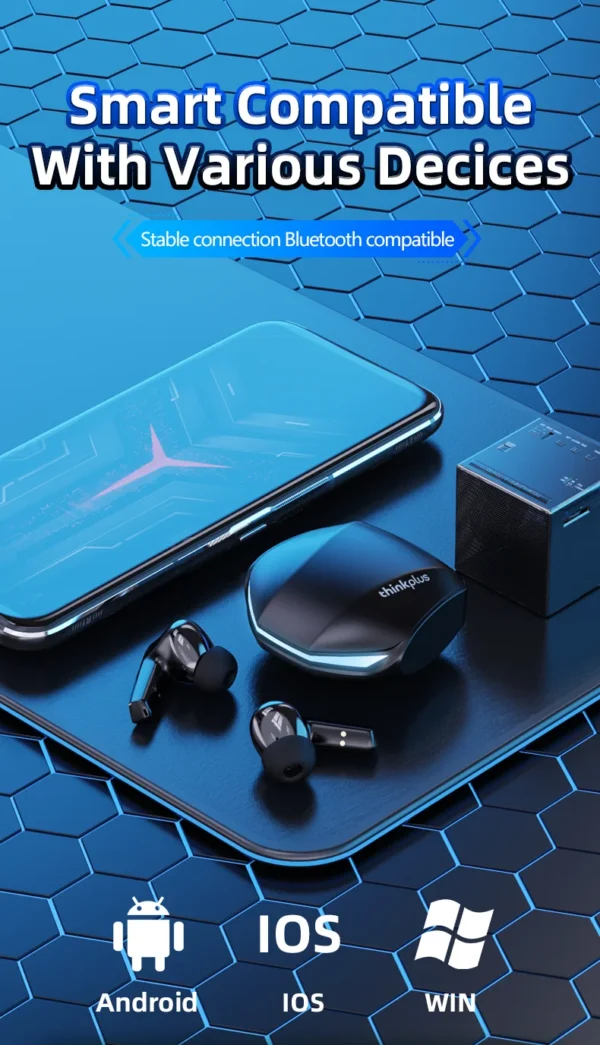 Lenovo GM2 Pro Gaming Earphones Bluetooth 5.3 Sport Headset Dual Mode HD Call Noise Reduction Earbuds with Mic For iPhone 2024 - Image 29