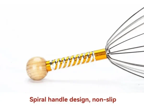 Octopus Head Massager Stainless Steel Engraved Head Relaxer Brain Massage Claw Scalp Scratcher Itch Reliever - Image 15