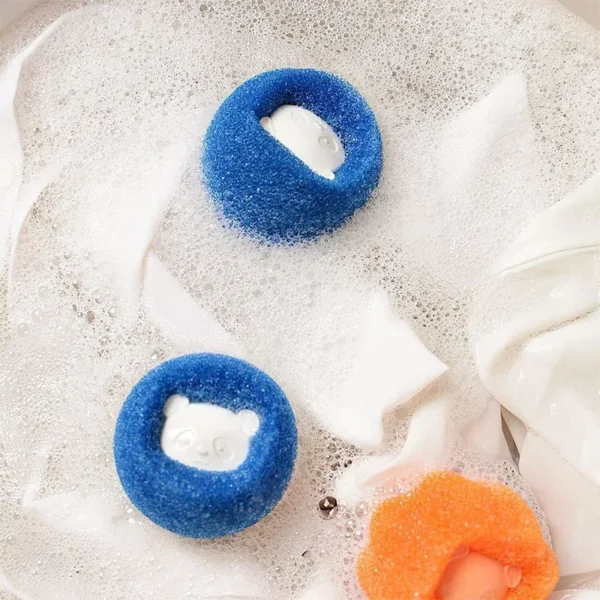 Pet Hair Remover Reusable Ball Laundry Washing Machine Filter Wool Sticker Cat Hair Remover Pet Fur Lint Catcher Home - Image 3