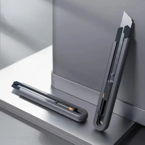 Xiaomi Jimihome 0.79inch Stretch Utility Knife Paper Cutters Carbon Steel Blades Pocket Knife with Safety Lock Handicraft Tool - Image 2