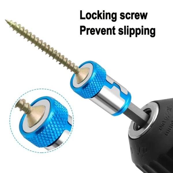 1pc Magnetic Screw Ring Bit Magnetizer Ring Metal Magnetizer Screw, Removable For 1/4 Inch/6.35mm Hex Screwdriver And Power Bits - Image 15