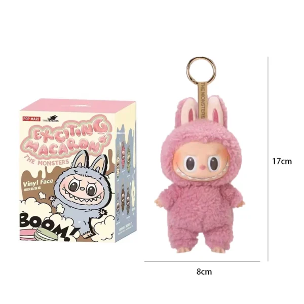 100% Genuine Original Labubu The Monster Macaroon Blind Basic Ethylene Base Type Chain Pendant Collectible Gifts - Image 9