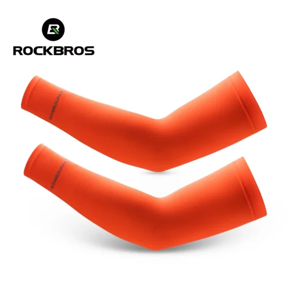 ROCKBROS Ice Silk Bicycle Sleeves Summer Breathable Cycling Arm Protection Outdoor Sun UV Protect Sports MTB Road Bike Sleeves - Image 14