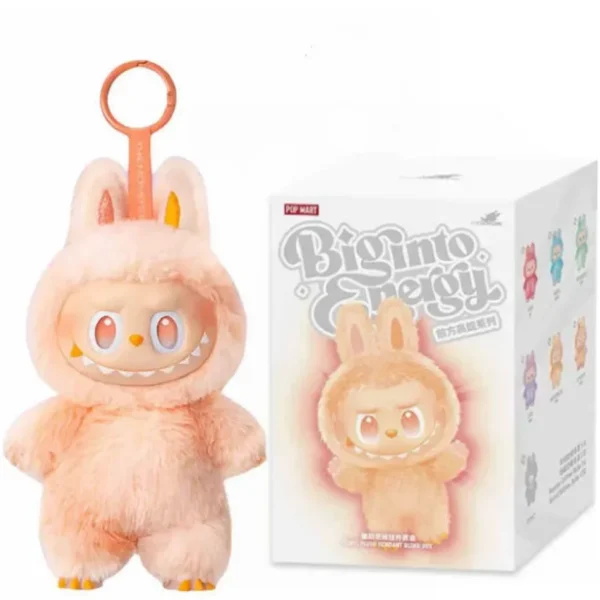 2025 Anime New Labubu V3 The Monsters Big Into Energy Series Blind Box Vinyl Plush Doll Pendant Gradient Color Birthday Gift - Image 2