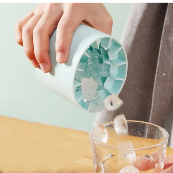 Silicone Ice Cube Mold Round Ice Bucket Summer Homemade DIY Refrigerator Freeze Ice Maker Creative Ice Cube Mold Barware Tools - Image 15