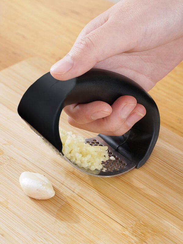 Stainless Steel Garlic Press Crusher Manual Garlic Mincer Chopping Garlic Tool Fruit Vegetable Tools Kitchen Accessories Gadget - Image 9