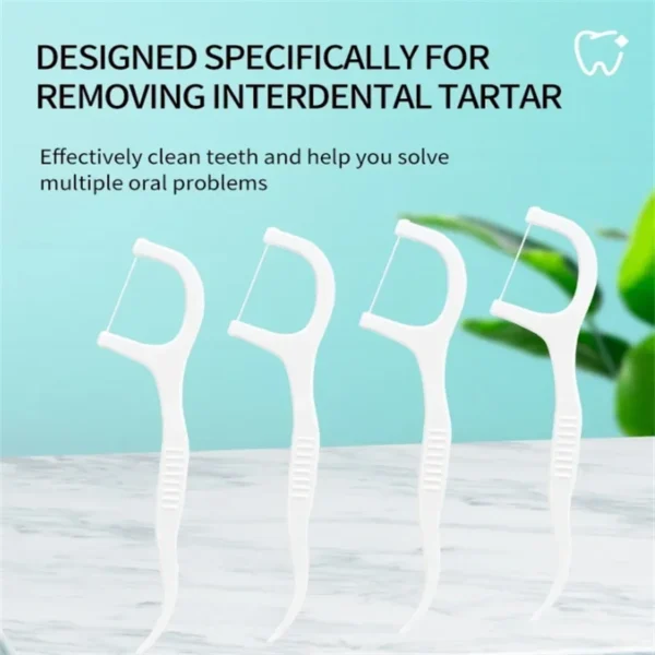 1/2/5/10 Box Portable Disposable Dental Floss Plastic Toothpick High-tension Dental Floss Stick Dental Floss Box ﻿Oral Care - Image 4