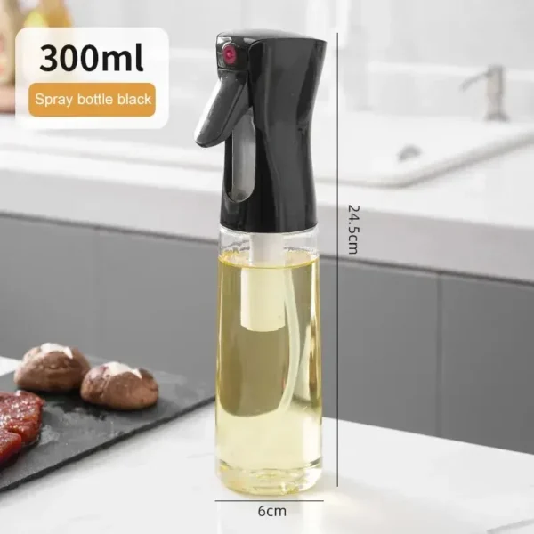 1Pc 200/300/500 ML Oil Spray Pot Kitchen Household Edible Olive Oil Spray Bottle Atomized Misty Oil Tank Air Fryer Spray Bottle - Image 12