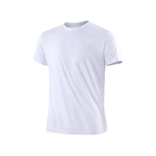 Men's Quick Dry Short Sleeve Gym Running Moisture Wicking Round Neck T-Shirt Training Exercise Gym Sport Shirt Tops Lightweight - Image 11