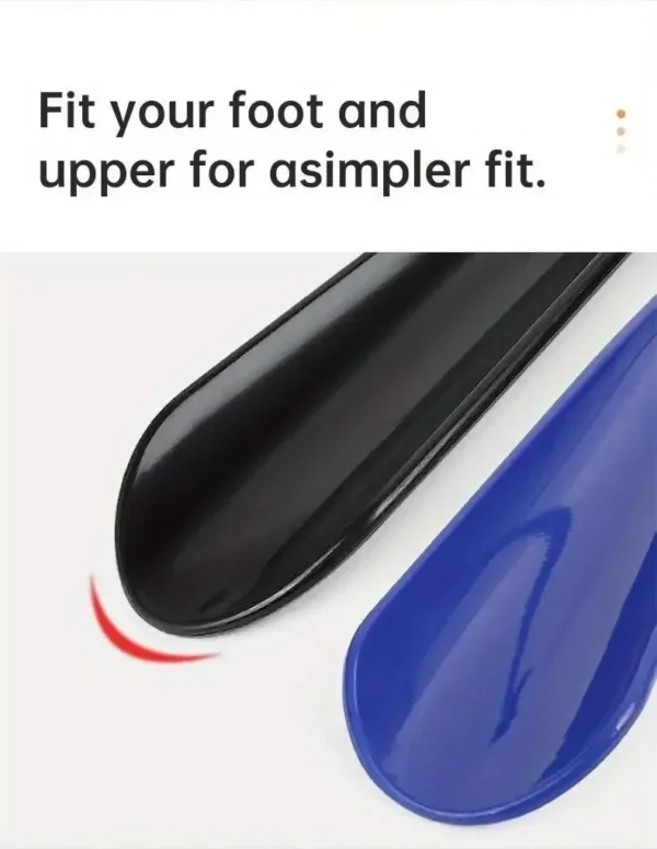 1pc Extra long flexible plastic shoe horns do not require bending durable shoe spoons for pregnant women wearing shoe assistants - Image 5