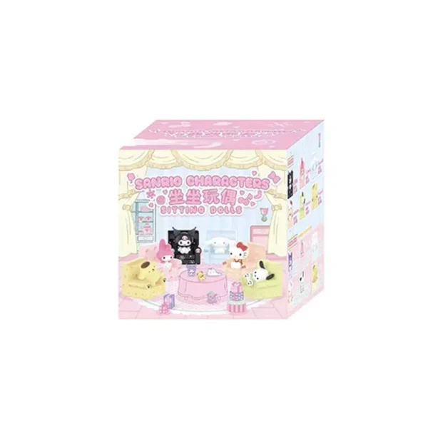 Sanrio Sitting Doll Series Blind Box Cute Sofa Cinnamoroll Hello Kitty Kuromi Mymelody Pachacco Mystery Box Kid Toy SurpriseGift - Image 7
