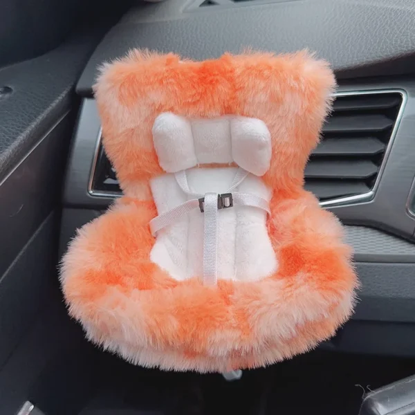 15-17cm doll Seat  Labubu carseat Safety Seat Cute Doll Air Outlet Aromatherapy decoration high-grade Car Interior Decoration - Image 45