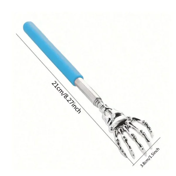 Portable Extendable Back Scratcher Stainless Steel Telescoping Back Scratcher for Both Human and Pets Extendable Back Massager - Image 10