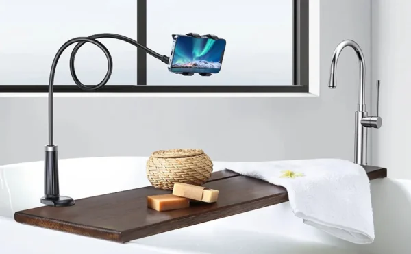 Universal Mobile Phone Stand Adjustable Lazy Stand Rotatable Bedside Stand Desktop Live Streaming Selfies Phone Accessories - Image 13