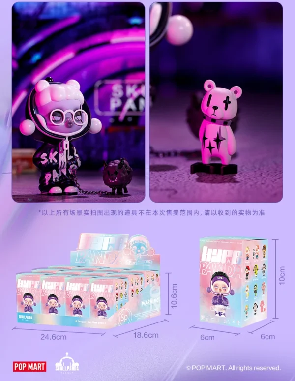 Skullpanda Hype Panda Series Blind Box Toys Confirm Style Kawaii Anime Character Cartoon Model Decoration Friend Gift Collection - Image 33