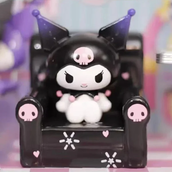Sanrio Sitting Doll Series Blind Box Cute Sofa Cinnamoroll Hello Kitty Kuromi Mymelody Pachacco Mystery Box Kid Toy SurpriseGift - Image 14