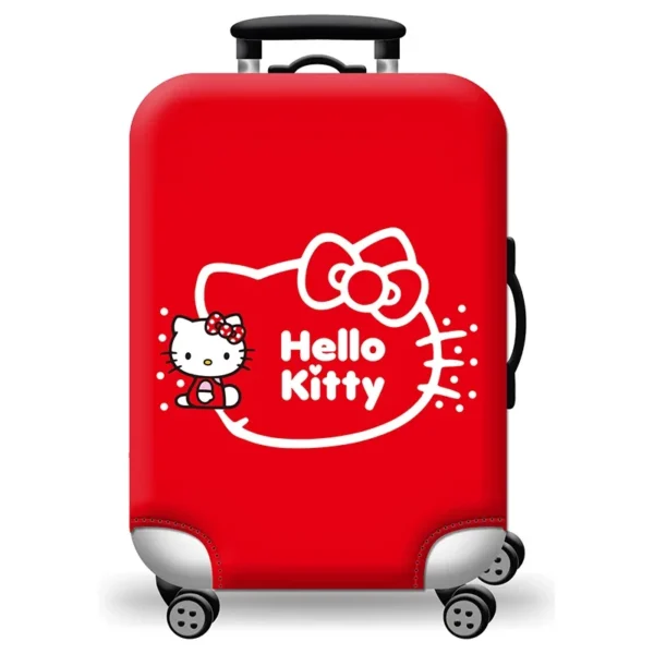 Hello Kitty Travel Suitcase Dust Cover Cute Women Luggage Protective Cover for 18-30 Inch Trolley Case Dust Cover Accessories - Image 3