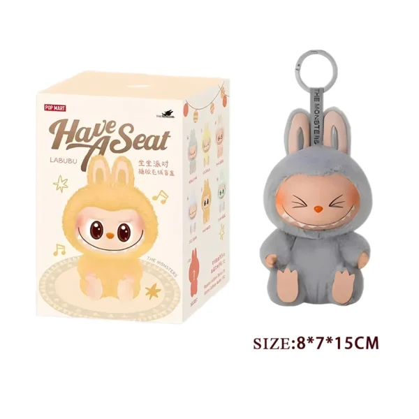 Cute Labubu The Monsters Box Toys Exciting Macaron Vinyl Face Mystery Boxes Mokoko Keychain for Birthday Christmas Gifts - Image 8